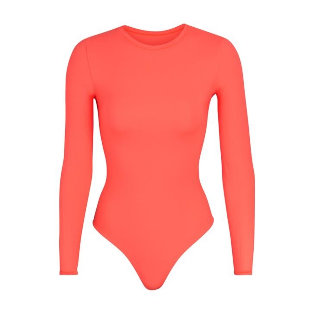 SKIMS Fits Everybody LongSleeve Crew Neck Bodysuit